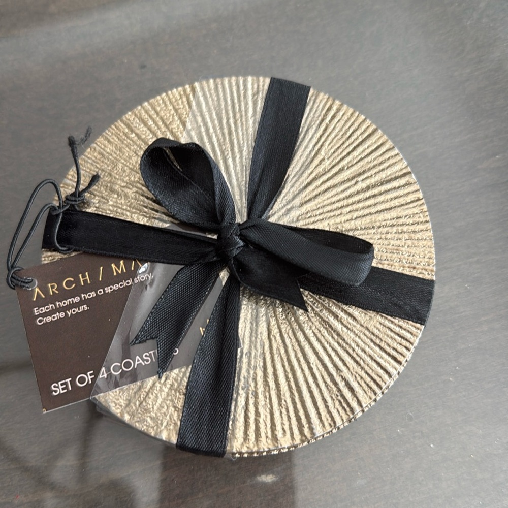 ARCH /MANTLE Set of 4 Coasters